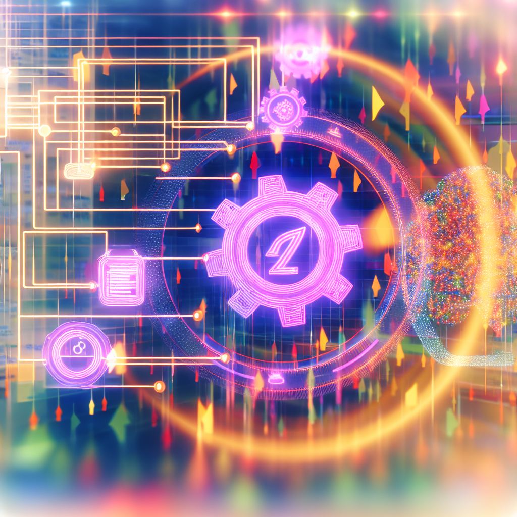 Une représentation graphique montrant des algorith